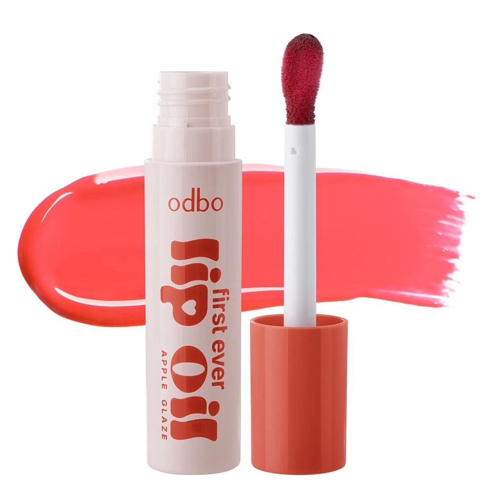 OD5025 ODBO First Ever Lip Oil 5ml  ลิปออยล์เนื้อบางเบา ฉ่ำวาว โอดีบีโอ ให้สีสันระเรื่ออมชมพูอย่างเป็นธรรมชาติ